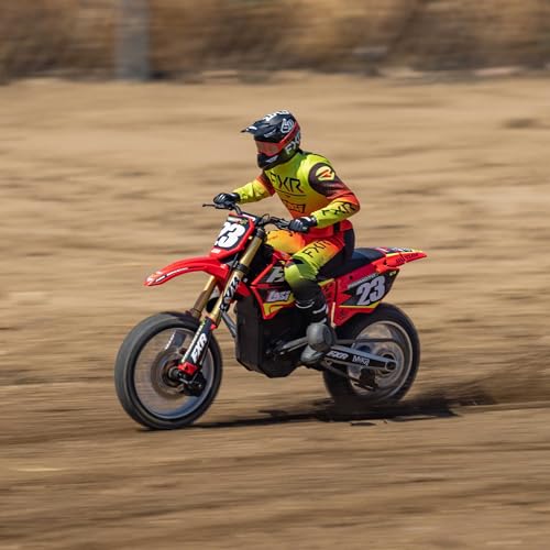 Image of Losi RC Motorcycle Promoto-MX 1 /4 Motorcycle Ready-to-Run Battery and Charger Not Included FXR LOS06000T1 Red