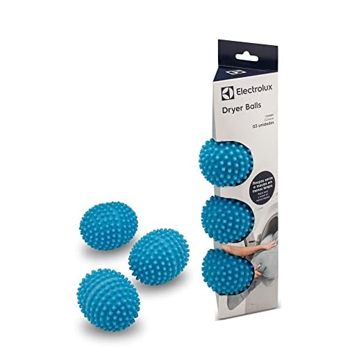 Dryer Ball/Bolas de Secagem Rápida, 3 unidades, Azul, Electrolux