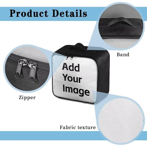 Image of Gomyblomy Custom First Aid Bag Empty Medicine Bag Storage Pouch for Medical Supplies Large Capacity Emergency Trauma Kit for Home Travel Car Sport Personalized First Aid Kit