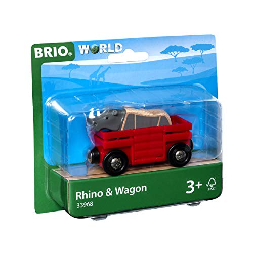 BRIO Wagon met neushoorn - 33968 - Image 3