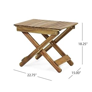 Christopherknighthomeconstanceoutdoorfoldingsidetablenatural Urban Country Home Decor Christopher knight home constance outdoor folding side table natural urban country home decor