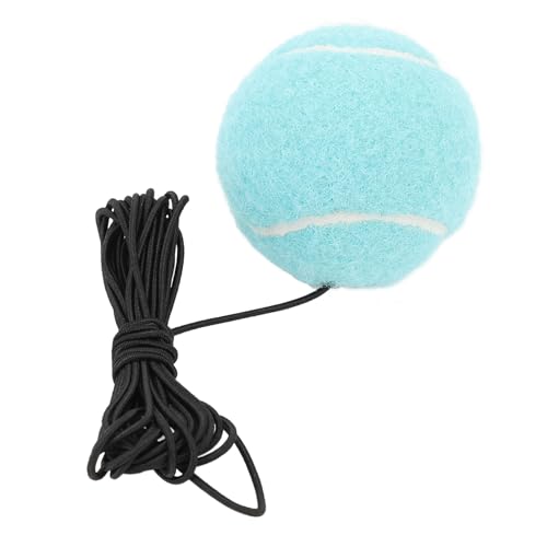 GLOGLOW Self Practice Tennis Ball, Versatile Portable Practice Tennis Ball Ergonomic for Outdoor Activities (Blue)
