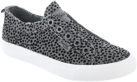 Blowfish Malibu Women's Playwire Sneaker, Gray Micro Pixie Cat Canvas, 8.5 | Image 3