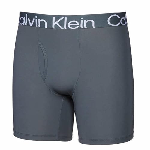 Calvin Klein Men`s Boxer Briefs Pack Of 3 Large Grey Multi #TOP2