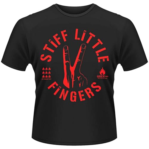 Sweetrip Stiff Little Fingers 'Digits' T-Shirt Black S
