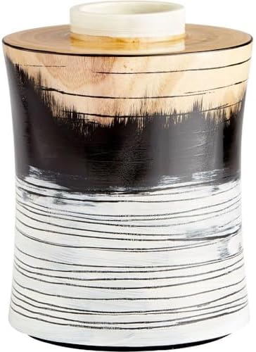 Snow Flake - Vase - 8.5 Inches Wide by 11 Inches High