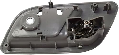 Miniatura 2 de KarParts360 Para GMC Sierra 2500 HD 2007-2014 Manija interior de la puerta del lado del conductor y del pasajero  Par  Trasera  SLT  Palanca cromada