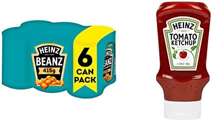 Heinz Baked Beanz, 415 g (Pack of 6)