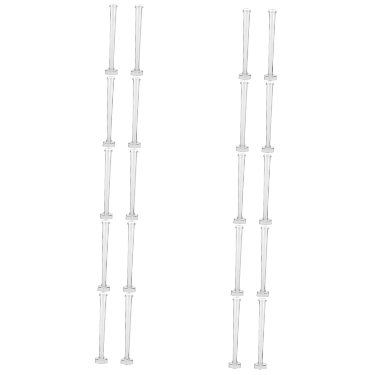 TEHAUX 20piezas Molde De Vela Cónica Para Fabricación De Velas Molde Transparente Reutilizable y Flexible Para Manualidades y Decoraciones Personalizadas