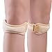 Athletec Sport Patella Knee Strap for Pain Relief and Stabilizer Support for Hiking, Soccer, Basketball, Running, Fitness, Tendinitis, Jumpers Knee, and More - Size S/M/L in Nude (One Pair)