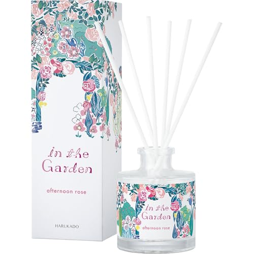 晴香堂(HARUKADO) インザガーデン リードディフューザー アフタヌーンローズ [6369] リードディフューザー 消臭 芳香 日本製