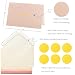 Crisky Pink Wedding Thank You Cards with Envelopes(Dusty Rose),50 Pack Embossed Floral Thank You Cards for Bridal Shower, Baby Shower, Small Business, Graduation Party Favors Decorations
