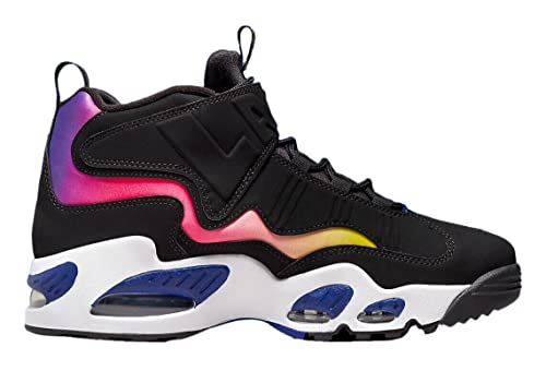 Nike mens Air Griffey Max 1, Black/Concord/Yellow Strike/Co, 10.52