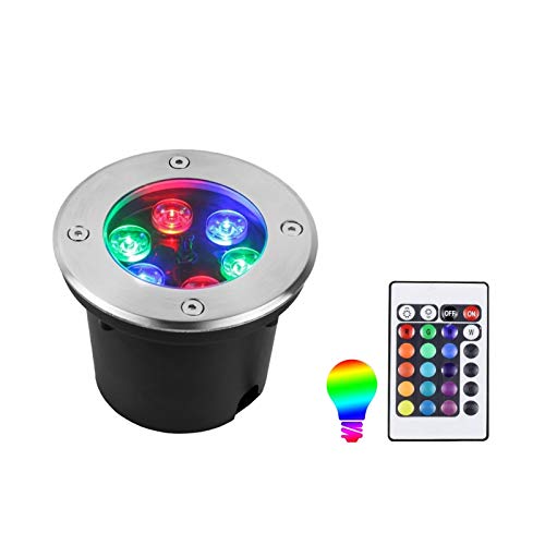 Spot LED sous marin encastrable IP68 et lampe de jardin 24V 9W