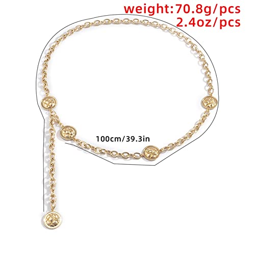 Cinturón de cadena corporal KnSam con borlas para transformar tu ropa de playa 6