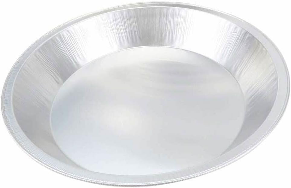 9" Heavy Duty Foil Pie Pans- 1 1/2" Deep- Disposable or Reusable #509 (25)