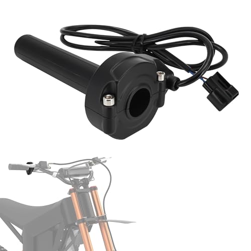 Silutrcn Throttle Handle with Rolling Bearing for Tutti Soleil 01 Nylon Motorcycle Twist Throttle Accelerator Grips with Cable Kit for Electric Dirt Bike Ebike Tuttio Soleil01