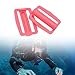 Zxpjkyu 2 Pieces Scuba Diving Weight Belt Slide Keeper Stopper Harness Belt Retainer for Dive Gear, Pink