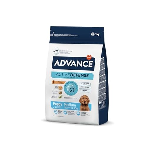 Advance Medium Puppy Rico en Pollo y Arroz 3Kg