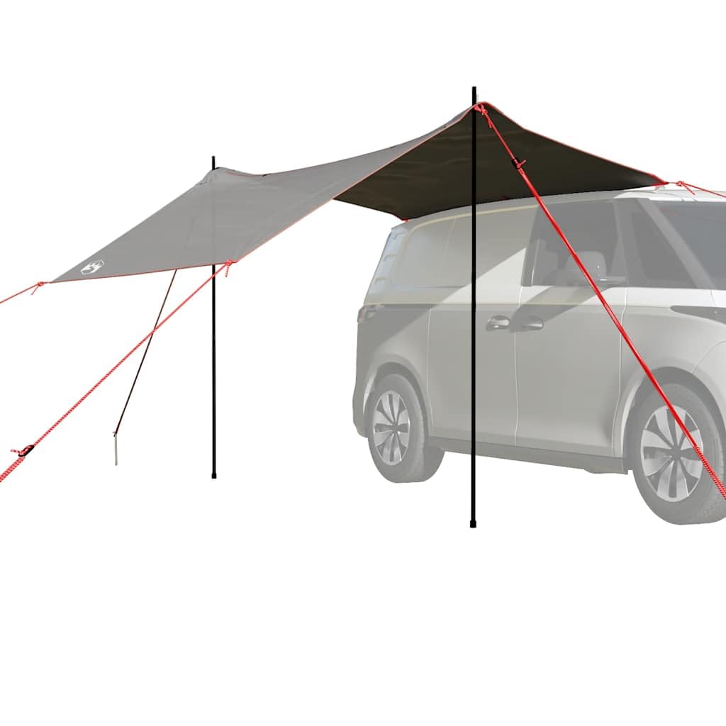 Mangloder Autozelt Grün Wasserdicht x x leicht und tragbar für Camping, Festivals und Autoreisen, kompatibel mit den meisten Automodellen, wetterbeständig, Winddicht, stabil