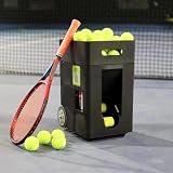 XEEAOFE MáQuina Lanzapelotas De Tenis: Lanzador AutomáTico De Pelotas De Tenis para Entrenamiento Y PráCtica, Ejercicios Preprogramados Y Personalizados, Control Remoto Y por AplicacióN