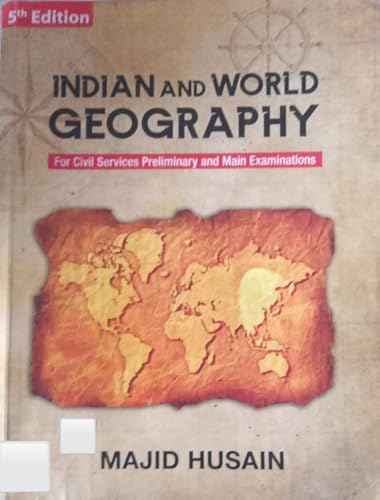 Buy Indian And World Geography By Majid Husain (Second Hand & Used Book ...