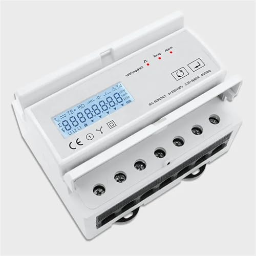 Compteur d'énergie 3P 2 fils TAC7321C pour moniteur de consommation électrique 230V