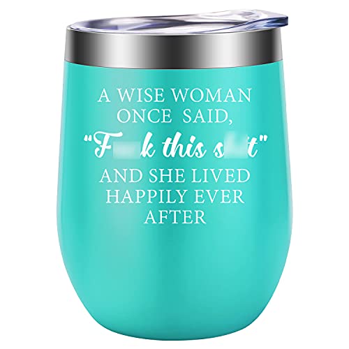 Funny Gifts for Women, Best Friend, Friendship Gifts - Mothers Day, Divorce, Retirement, Birthday Gifts for Women, Friends, Mom, Daughters, Sister, Wife, Girlfriend, Coworker, Her - LEADO Wine Tumbler