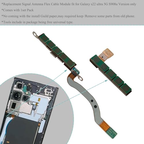 Module d'antenne de signal de remplacement pour nappe Galaxy S22 Ultra - 2