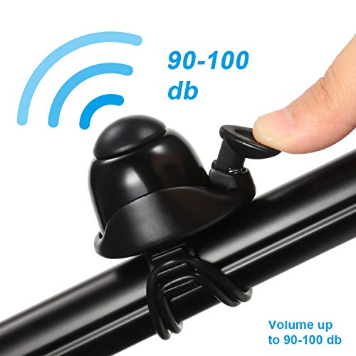 Mudder MUDDER-BIKE BELLS-00 2 Pcs Bike Bell Adjustable Bike Ring Bell Aluminum Bike Ring Bicycle Cycling Bell Cycling Ringing Horn thumb #5