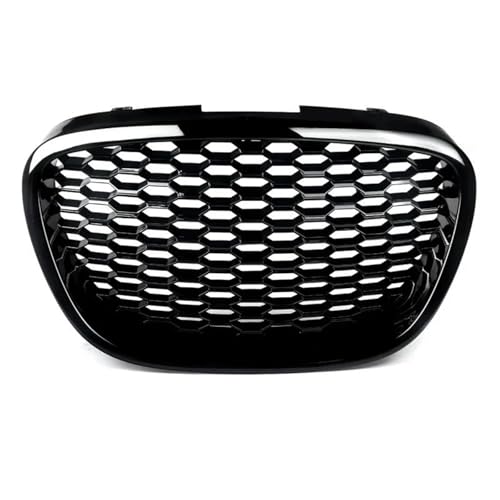 Rejilla central de parachoques delantero para Seat Leon 1P con acabado Glossy Black