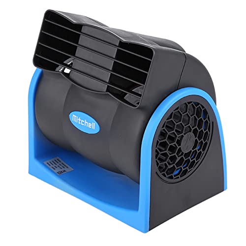 Car Air Fan, Auto Car Vehicle 12V Electric Fan Mini Adjustable Speed Silent Air Fan