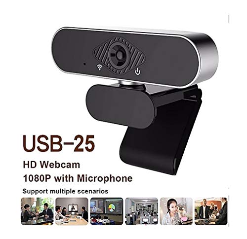 USB25 Full HD 1080P Web Camera Built-in Microphone USB Webcam for Win 10