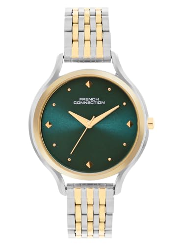 French Connection Analog Green Dial Womens Watch-FCN096NTM (B0D78NSXTC) Amazon Price History, Amazon Price Tracker