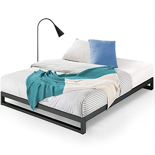 ZINUS Trisha Metal Platforma Bed Frame/Wood Slat Support/No Box Spring Needed/Easy Assembly, King by Zinus - Used condition - CA$56.63