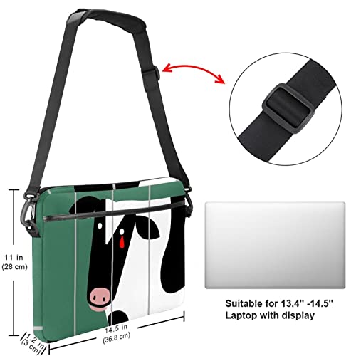 Bolsa de mensajero acolchada antirrayaduras para tablet y portátil multicolor 5