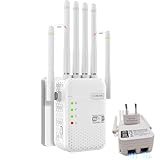 🌐 【Conception à double fonction pour une adaptabilité réseau flexible】Équipé de deux ports Gigabit Ethernet pour une polyvalence accrue. Activez le « mode répéteur » pour étendre la couverture WiFi existante là où un renforcement du signal est nécessaire. Pour les pièces où la réception est extrêmement faible, passez en « mode AP » pour une connexion filaire directe via un câble Ethernet, offrant des vitesses filaires extrêmement stables. S'adapte sans effort aux exigences complexes des différentes configurations de maison.