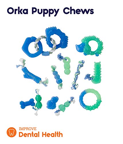 Image of Petstages Orka Chewit Lil' Bugs Dog Chew Toys - 2 Pack