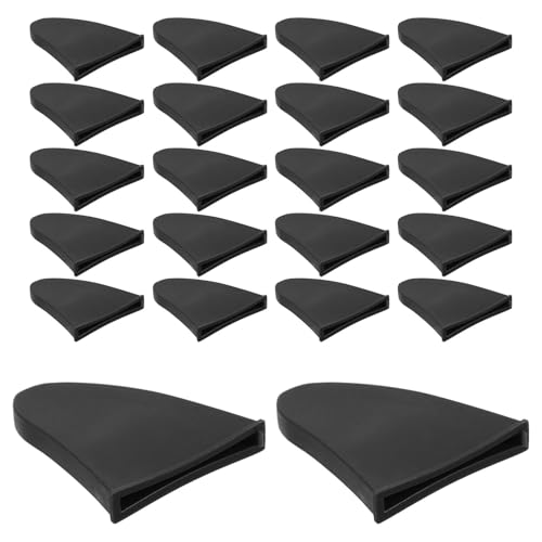 Abaodam 100PCS Plastic Blade Cover Sleeves for Hatchet and Knife Edge Protection Anti-scratch Tip Guards with Secure Fit Impact Absorption for Safe Storage and Transport