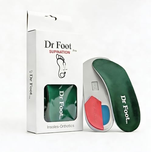 Plantillas Dr Foot Pro Supinación 3/4 Largo Par Grande miniatura 1