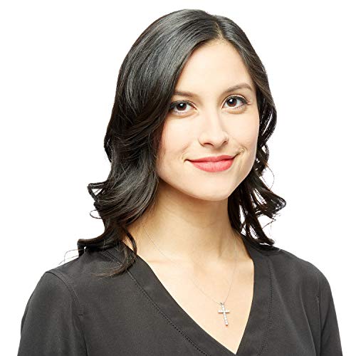 Pompeii 1 Ct Diamond Cross Pendant Necklace 18" 14k White Gold3