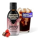 Coffee Concentrate - Limited Release Flavors - Cold Brew Coffee, Perfect for Hot or Iced Instant Coffees, Hot Drinks, Cold Brew Concentrate, 35 Servings - Chocolate Raspberry Truffle