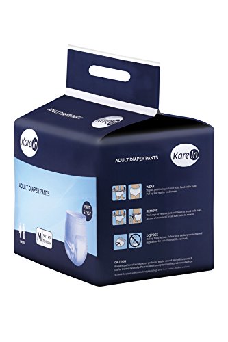 Image of Kare In Adult Pull ups - Pants Style Underwear Medium 10 Count, Waist 75-100cm (30 inch-40 inch)-Pack of 3 & Kare In Adult Pull ups - Pants Style Underwear Medium 10 Count, Waist 75-100cm (30 inch-40 inch)-Pack of 3