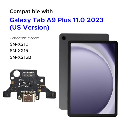 Port de charge SM-X210 de rechange compatible Galaxy Tab A9 Plus