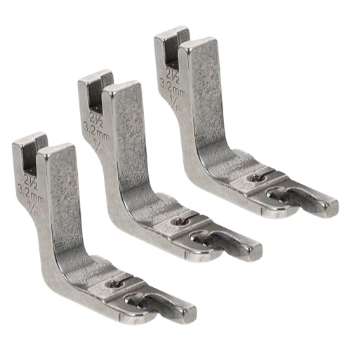 3 Pzs Pie Prensatelas Industrial para Máquina de Coser