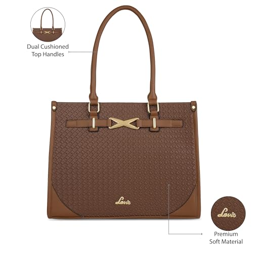 Image of Lavie Women's Kylie Infinity Satchel Bag | Satchel Handbag for Work | Ladies Purse | Stylish Shoulder Bag | Gift for Women