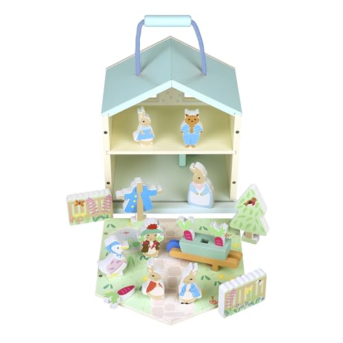 Peter Rabbit Play Set including Handle, Portable Storage Case, Kids Adventure Toys, Multi-coloured, Standard - Image 3