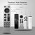 Replacement Remote for Apple TV, NOT Siri Remote (No Voice), IR Remote Control Compatible with Apple TV 4K/HD/3rd/2nd/1st Gen, with Volume Control for Samsung/LG/Vizio/Hisense/Sony TVs