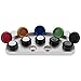 XIAOFANG Watch Repair Tool -Die Cast Huile Cupe Stand pour huiles Guandes horlogères et réparations de Montre avec 5 Vaisselle à Huile contiennent (Color : Silver)