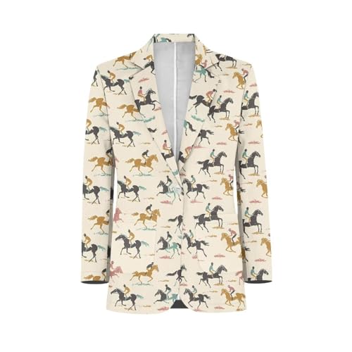 Men's Casual Blazer Business One Button Lapel Men Suit Jacket with Pockets Long Sleeve Sport Coat Regular Fit2